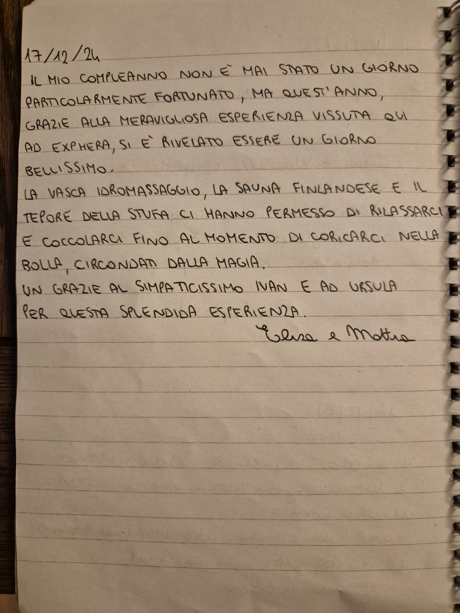 Pagina Guestbook Exphera