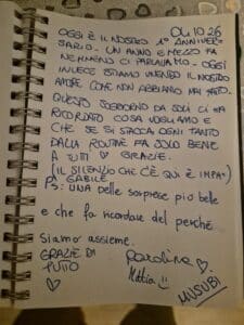 Page de dédicace Écho d'un amour retrouvé